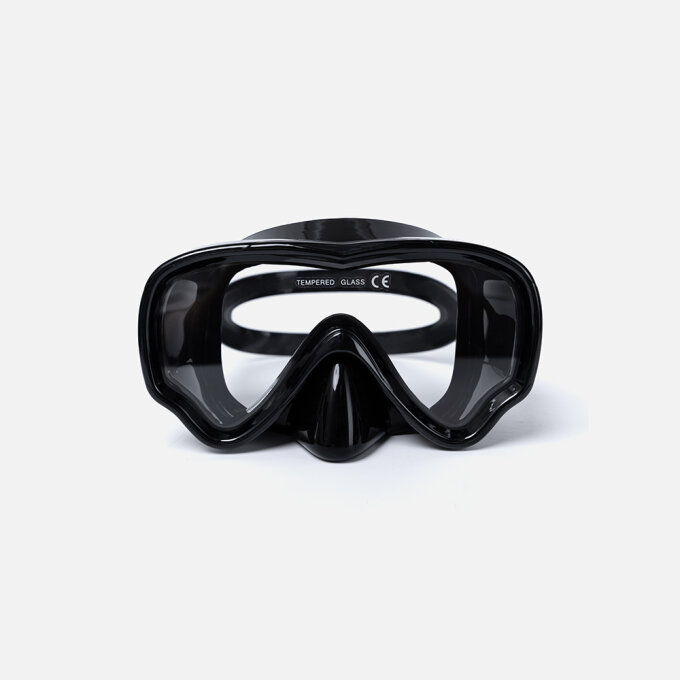 베이직 스노클 마스크 블랙 (B5SUADV003BLK)