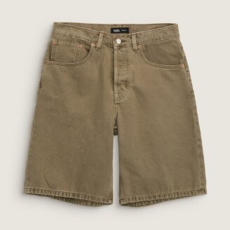 공용 프리미엄 체크-5 배기 데님 쇼츠 VN000T7CEMF