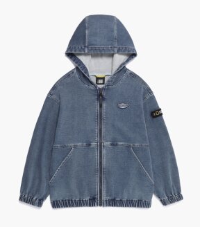 K263UJP010 데님 후디 점퍼 BLUE