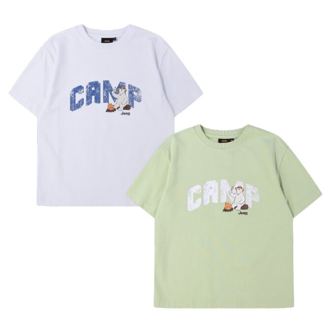 캠프곰 반팔티 KR2TSU242WH