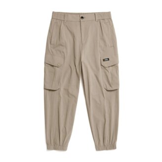 남성 쿨링 배기 조거 팬츠 OAK BEIGE N232MPT100