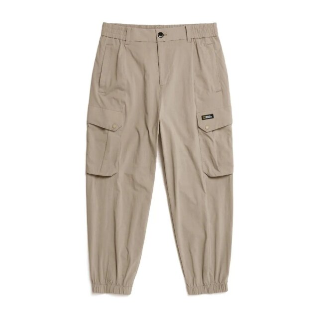 남성 쿨링 배기 조거 팬츠 OAK BEIGE N232MPT100