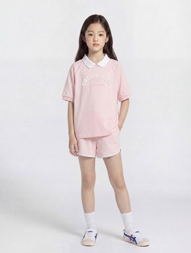 PKG2PT2051 여아 소프티 3부 돌핀 반바지 키즈 밴딩 숏팬츠 데일리