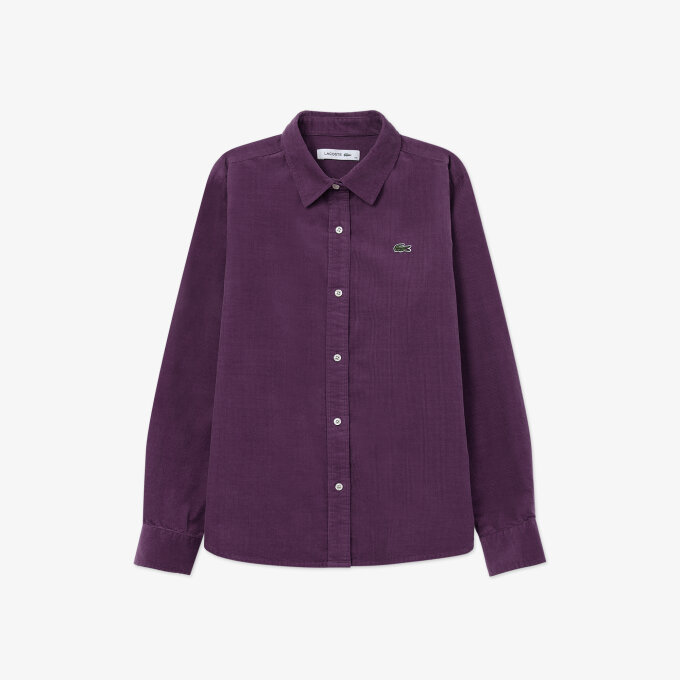 26F/W 라코스테 여성 코듀로이 셔츠 CF437E-56N 68P