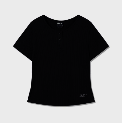 여성 헨리넥 반팔티 FS262RS01F019_006