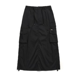 여성 아나스 스트링 롱기장 카고 스커트 CARBON BLACK N241WSK070