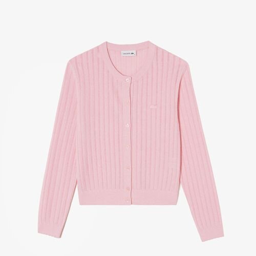 26F/W 라코스테 여성 스카시 긴팔 가디건 AF111E-56N  ADY