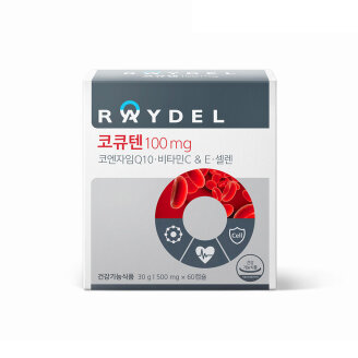 [백화점 정식 출고 상품] 코큐텐100mg(60캡슐) x 1박스