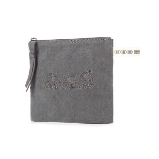 [쌤소나이트RED] ADD ON ESS TRIPLETS 파우치 DUSTY CHARCOAL UX1B3007