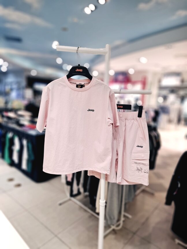  캠핑 화섬셋업 반팔티 KR2TSU140 반바지 KR2TPU940 PK