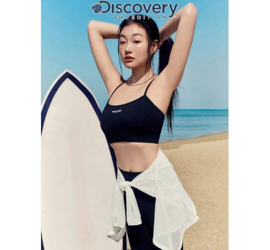 디스커버리 26SS 여성 스트랩 워터 브라탑 DWSWB1063