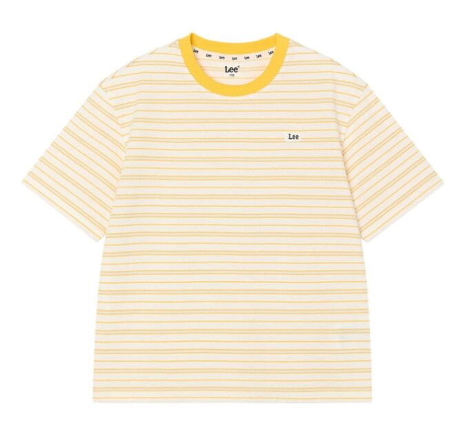 키즈 시그니처 멀티 스트라이프 티셔츠(LK2602ST82)YL