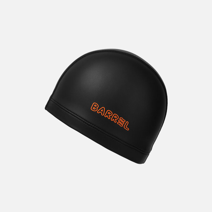 키즈 베이직 실리텍스 스윔 캡 블랙 (B6SKASC002BLK)