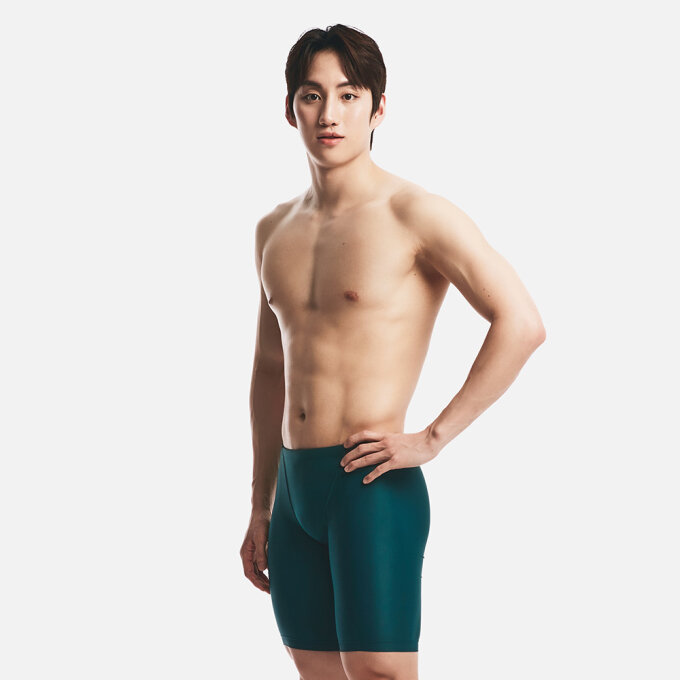 코어 4부 재머 수영복 딥그린 (B6SMSMS101DER)