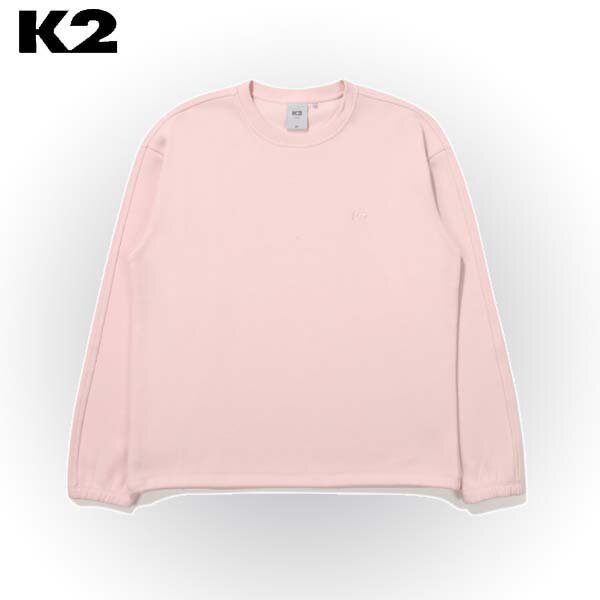 KWU24242 P1 여성용 간절기 플라이워크 소프트 맨투맨 W 티셔츠
