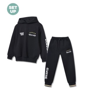 지프 ICONIC 스타 셋업 후드티 조거팬츠 KP1THU071 KP1TPU971BK