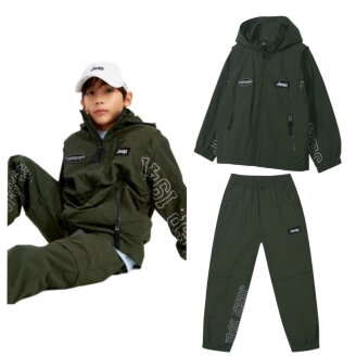 소매디테쳐블 바람막이점퍼 셋업팬츠 KP1JPU212 PTU912KH