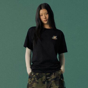 UNI NB 서울 타이거 2.0 반팔티 (SEMI OVER FIT) NBNEG2A043 BK