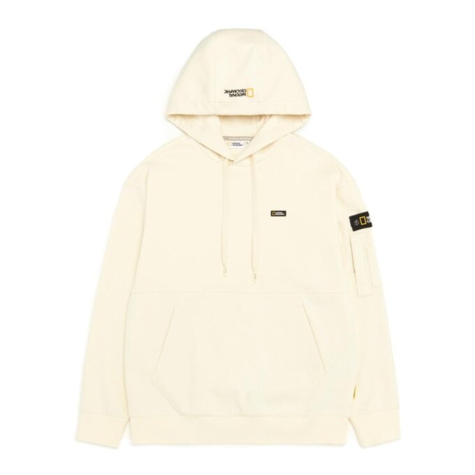 남성 세미오버핏 로리우스 소매포켓 후디 L/BEIGE N231MHD020