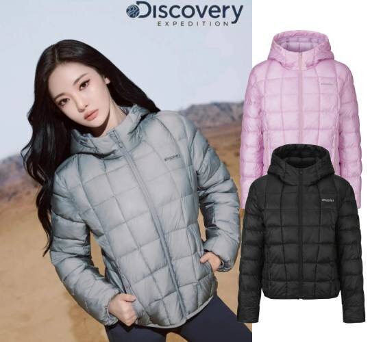 디스커버리 26FW 여성 올버트 후드 경량 패딩자켓 DWPD76066