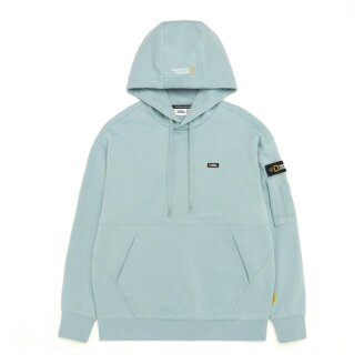 남성 세미오버핏 로리우스 소매포켓 후디 G/MINT N231MHD020