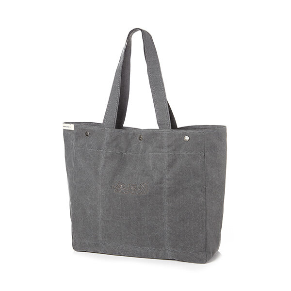 ADD ON ESS TRIPLETS 쇼퍼백 DUSTY CHARCOAL UX1B3004