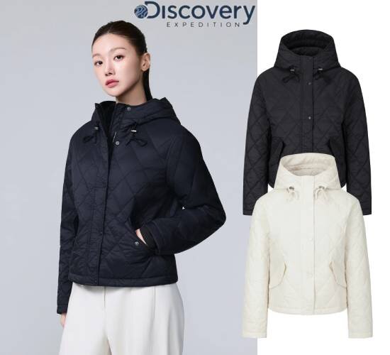 디스커버리 26FW 여성 사파리 크롭 패딩자켓 DWPD47066