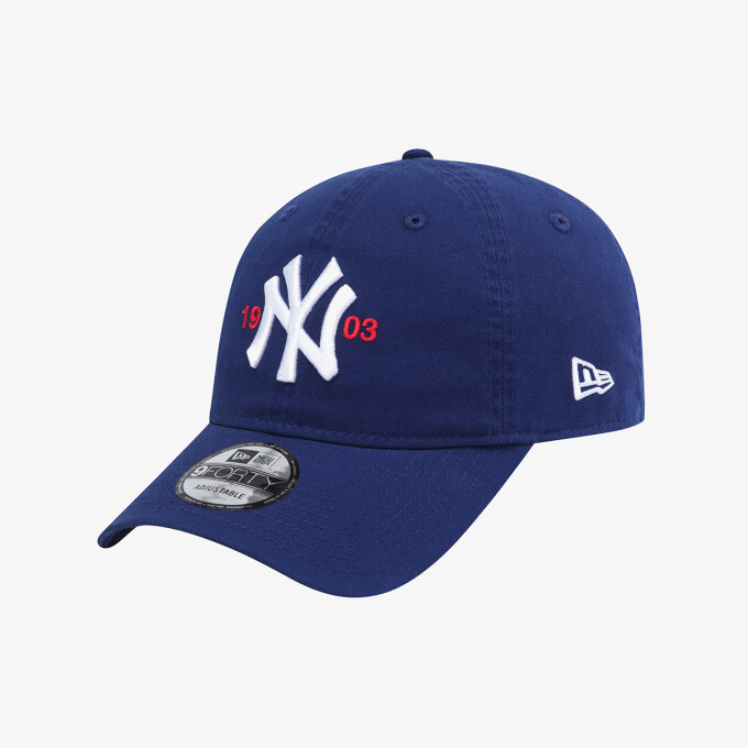 MLB 뉴욕 양키스 이어 넘버 언스트럭쳐 볼캡 블루 (15206352)