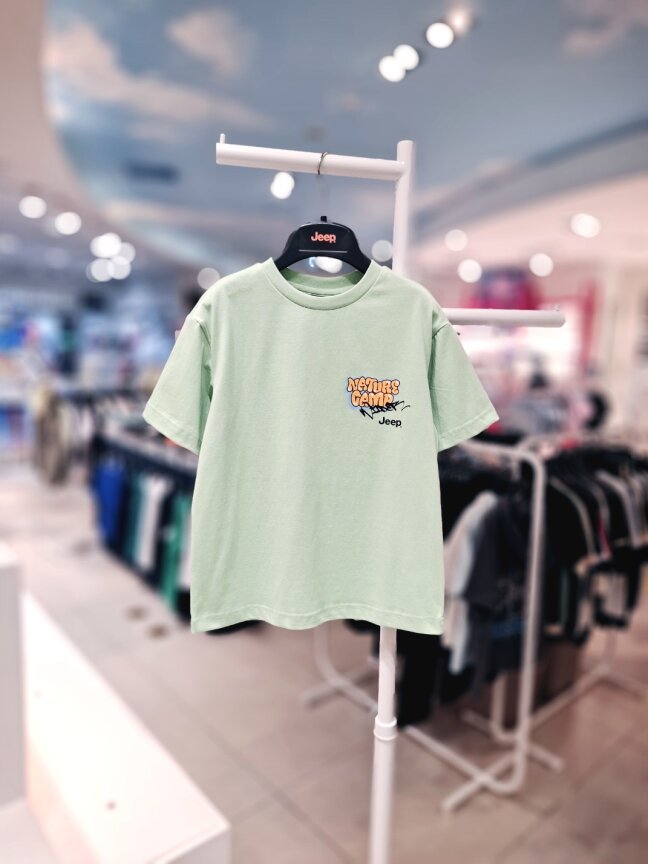 곰 레터링 반팔티 KR2TSU173 GN