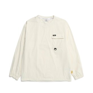 남성 세미오버핏 우븐 경량 스트레치 가슴포켓 밴틸매쉬 MTM IVORY N231MSW090