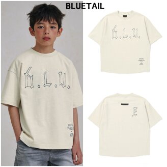 아이보리 절개 반팔 티셔츠 AAB1TS03IV