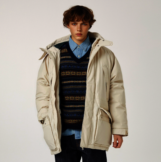 Hooded Down Jacket / WHJDF4V31U