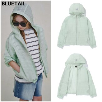 여아 민트 절개 후드 점퍼 AAB2JP03MT