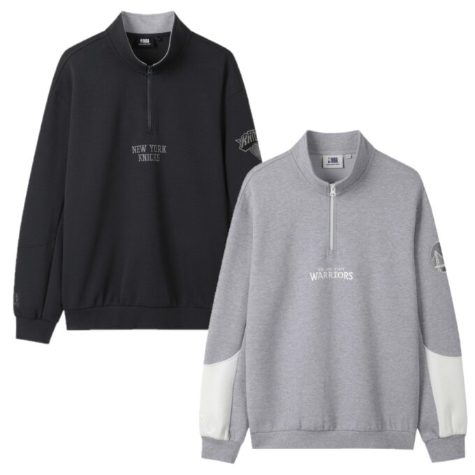 하프 집업 맨투맨 N264TS032P
