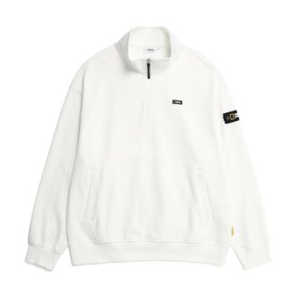 남성 세미오버핏 하프집업 MTM IVORY N231MSW100