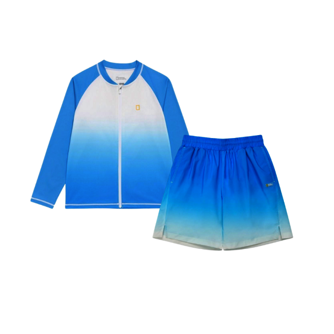 KIDS 래쉬가드 F-ZIP-3 세트 K262URG450 K262UBS410