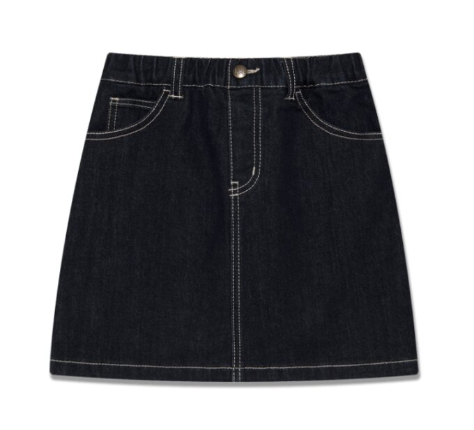  데님 페인터 스커트(LK2503SR71)IN