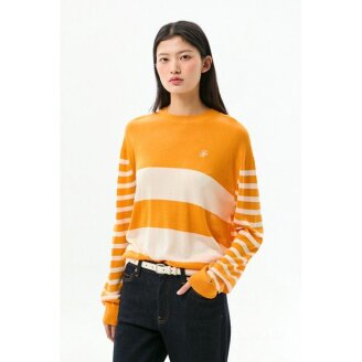 실크 블렌드 크루넥 스웨터 (T22G1KTO067WT1)
