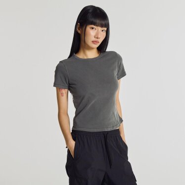 WOMEN 핏티드 다잉 반팔티 (SLIM FIT) NBNEG2W482 DC