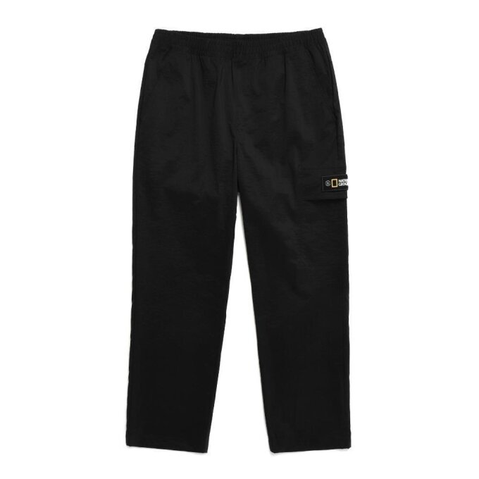 [공용]디머 우븐 트레이닝 테이퍼드팬츠 CARBON BLACK N241UPT091