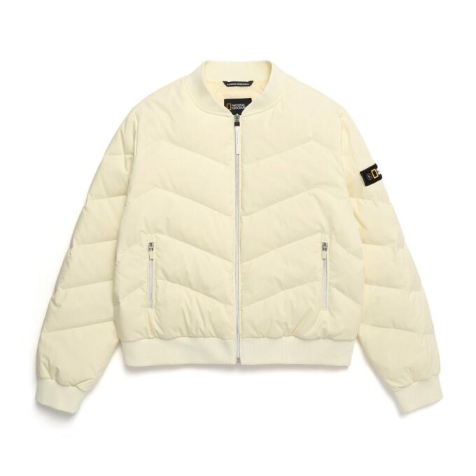 여성 파나로카 구스 경량 다운 점퍼 BUTTER N241WDW010