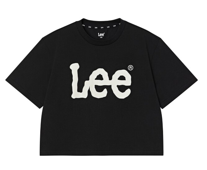 키즈 에센셜 빅트위치 크롭티셔츠(LK2602ST70)BK