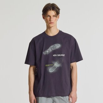 UNI 트랙스터 반팔티 (SEMI OVER FIT) NBNEG31703 PU