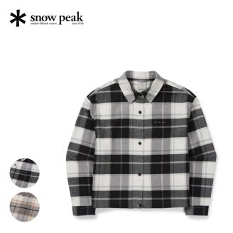 [스노우피크] 러블리 김고은 픽(PICK) 여성 체크 셔츠  S26WWFSH03