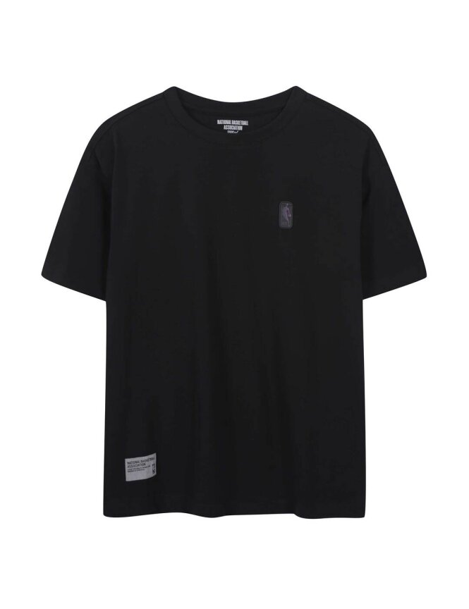 ESSENTIAL 베이직 스몰로고 고중량 반팔티셔츠 (블랙) N262TS011P