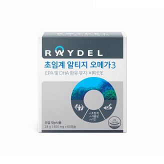 [백화점 정식 출고 상품] 초임계 알티지 오메가3(60캡슐) x 1박스