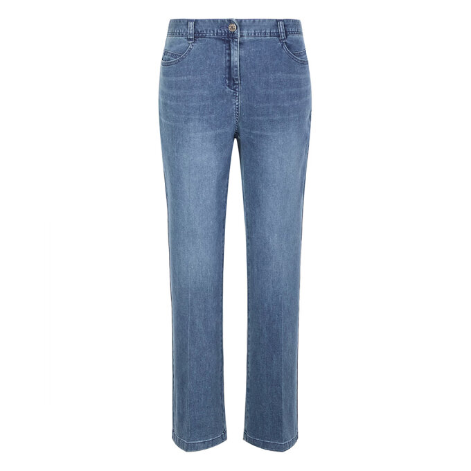 26SS PREMIUM 여성 데님 세미부츠컷 팬츠 DNPA6A215B2
