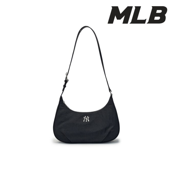 베이직 빈티지 나일론 호보백  3ABQVN16N-50BKS