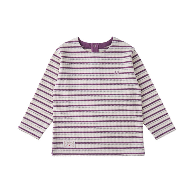 (PU)스트라이프골지티셔츠 36A1533001