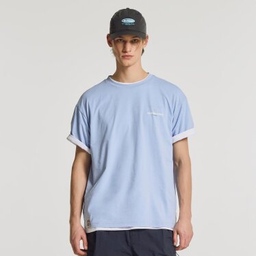UNI NB FROZEN 건곤감리 익스클루시브 반팔티 (SEMI OVER FIT) NBNEG3A013 LB